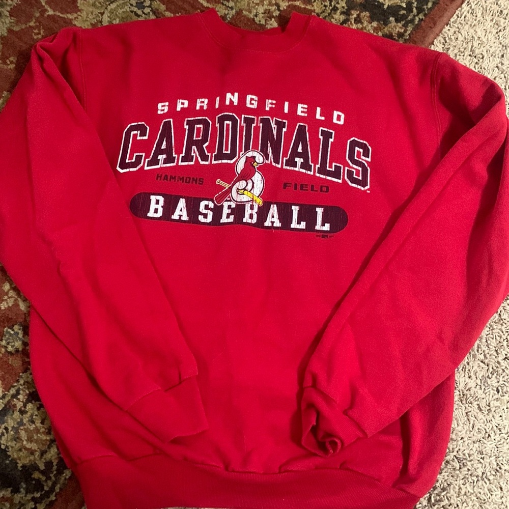 Vintage Springfield Cardinals Baseball Sweatshirt